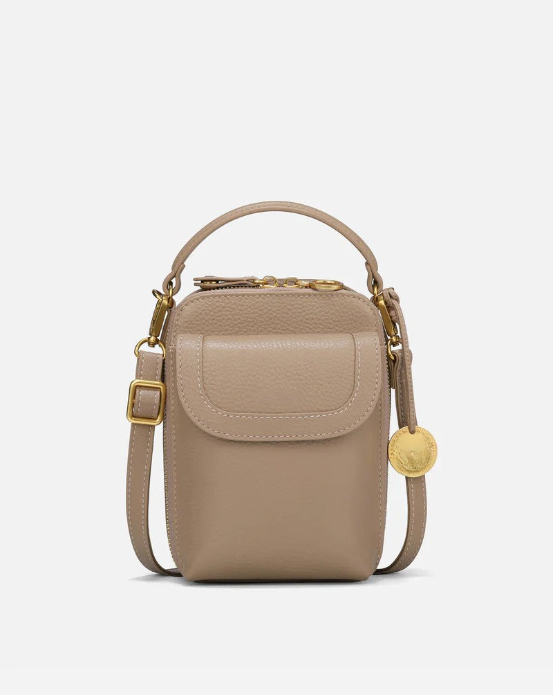 Compact Crossbody Bag with Glasses Slot
