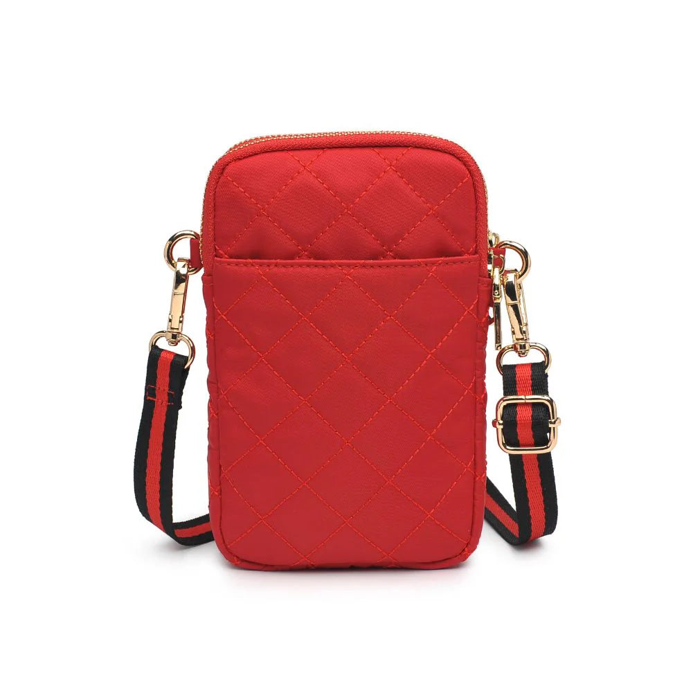 Diamond Quilt Phone Sling Bag
