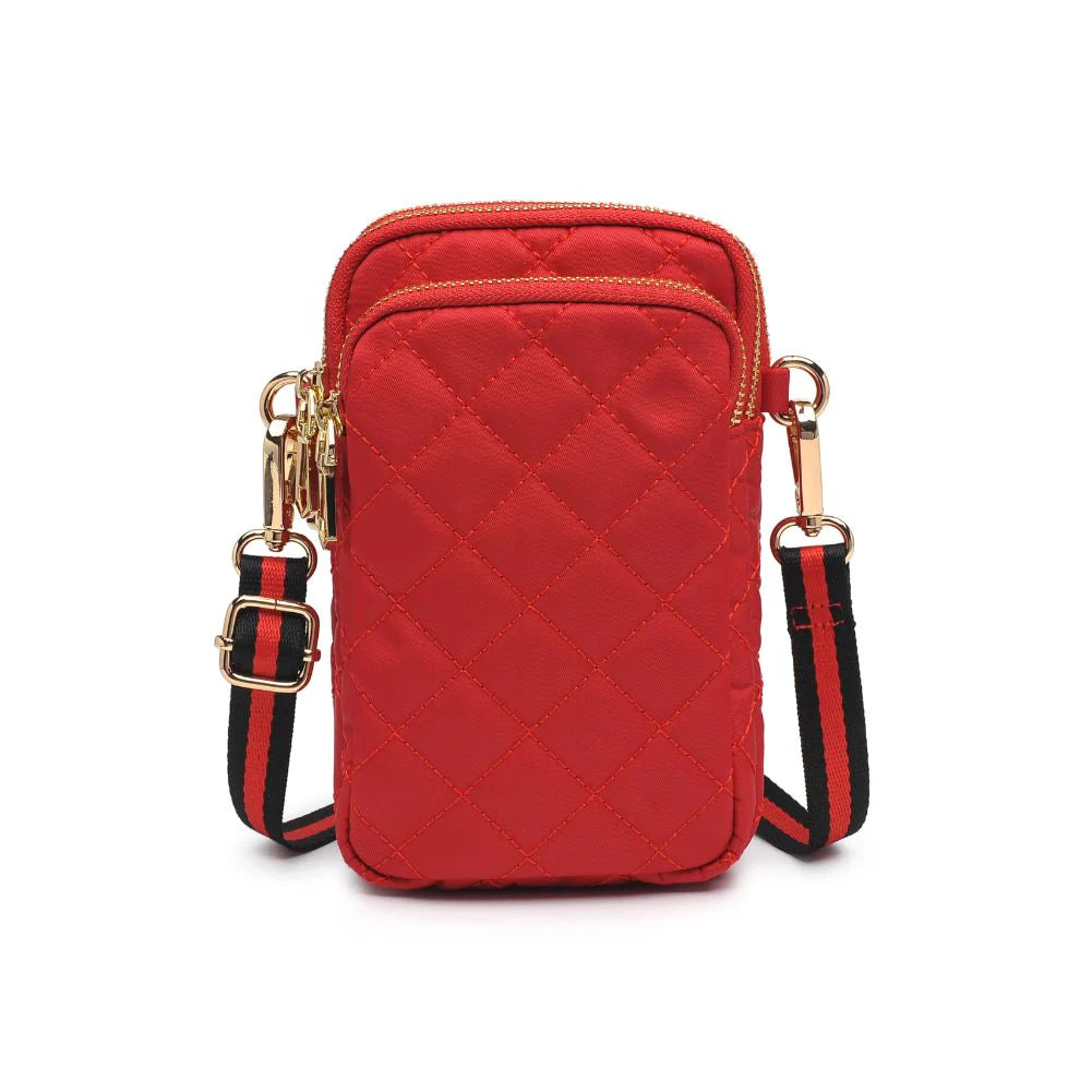 Diamond Quilt Phone Sling Bag