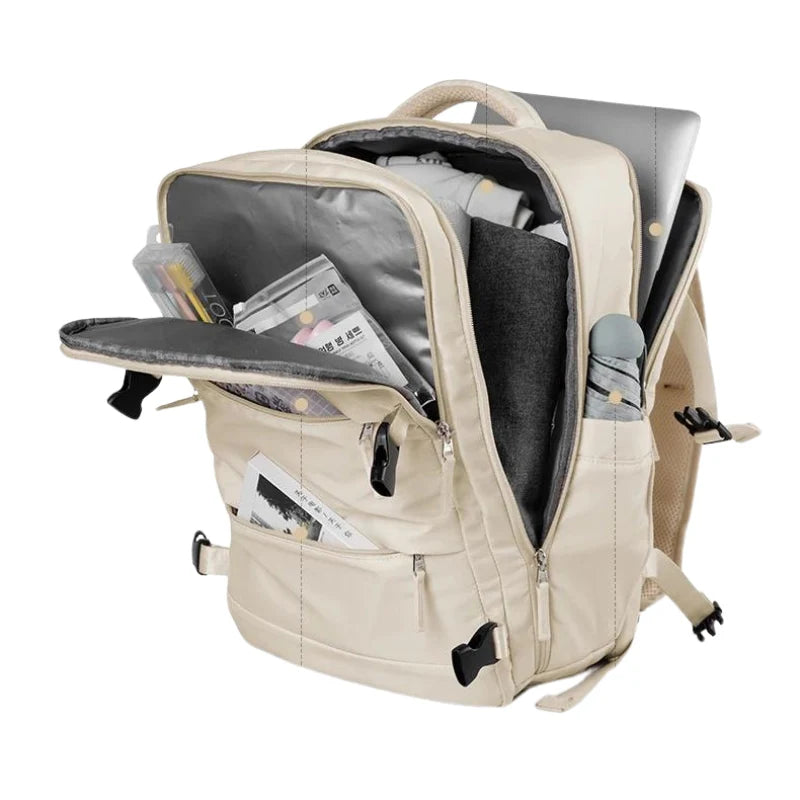 Expandable Multi-Pocket City Backpack