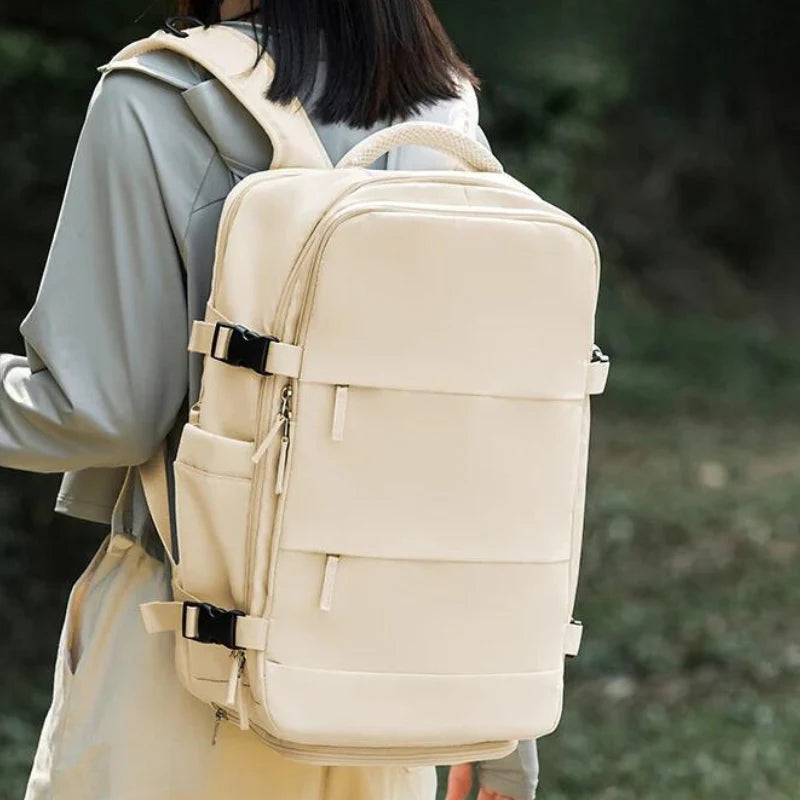 Expandable Multi-Pocket City Backpack